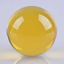 Yellow Quartz Ball
