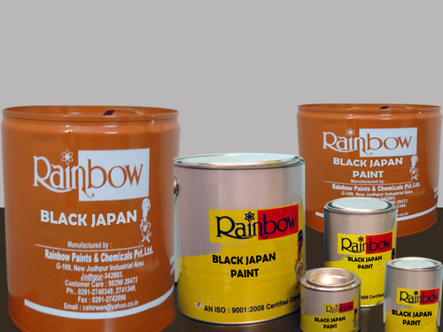 Black Japan Paint