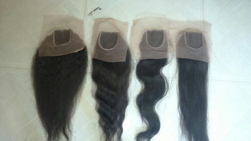 Black Closure Human Hair