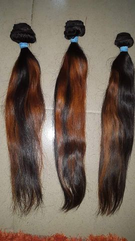 Colored Human Hair