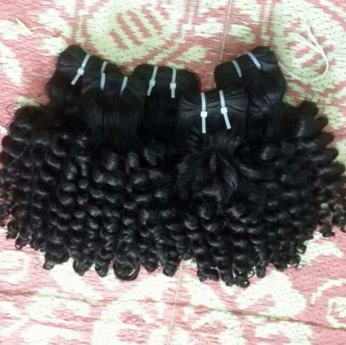 Black Natural Bottom Curl Hair