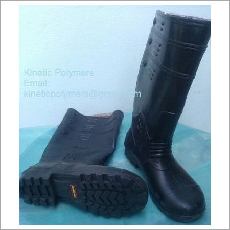 Black Conductive Gum Boots