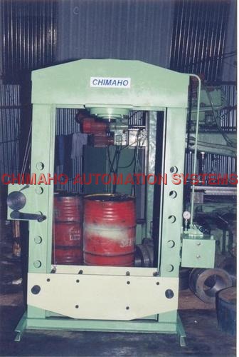 Workshop Type 100 Ton Capacity Hydraulic Press By CHIMAHO AUTOMATION SYSTEMS