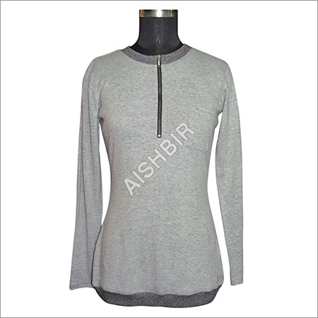 Fine Wool Jersey Top