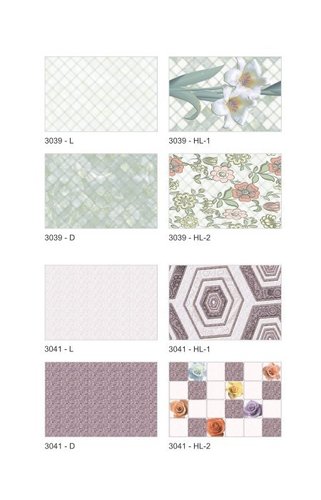Printed Glazed Wall Tiles