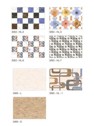 Ceramic Highlighter Wall Tiles