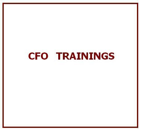 CFO Trainings