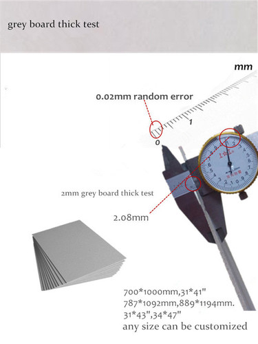 Hard Grey Laminated Board