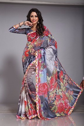 Digital Printed Sarees