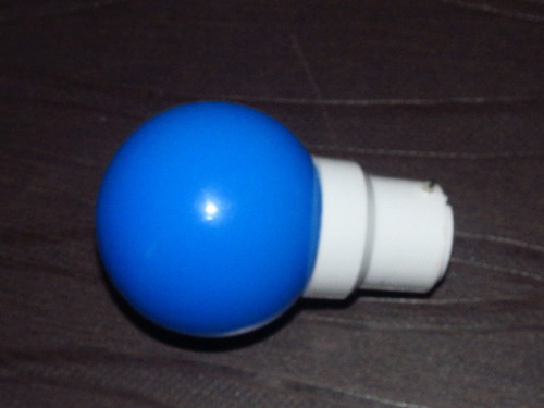 Power LED Bulbs - Aluminum & Ceramic, Oval Blue | Zero UV Emissions, Eco-Friendly Power Saver, Low Voltage Operation, 6 Month Warranty