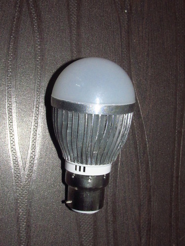 LED Bulb - Ceramic & Aluminum, Oval Shape, White Color | Indoor Lighting, 6 Months Warranty