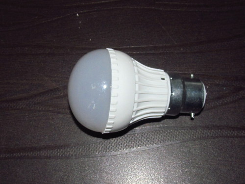 LED Bulb - Aluminum & Ceramic Body, Oval Shape, White Color | Indoor Lighting with 6-Month Warranty