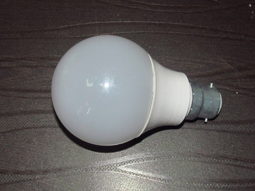 LED Bulb - Aluminum and Ceramic Build, Oval Shape in White Color | Indoor Lighting with 6-Month Warranty