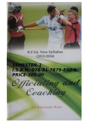 Officiating And Coaching (Semester -2)