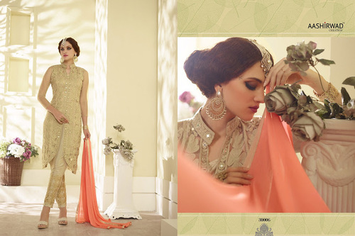 Queen Georgette Salwar
