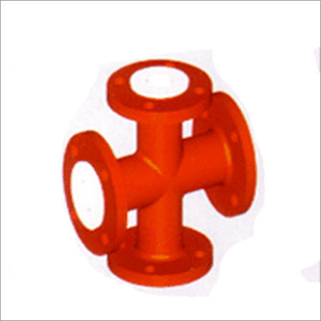 Cross Tee - Cast Iron, Sizes 1"-8", Red | Corrosion Resistant, Durable Design, High Pressure, Easy Installation, Rugged Strength