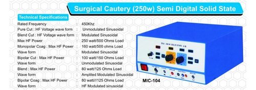 Surgical Cautery Machine