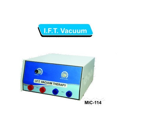 IFT Vacuum Therapy Unit