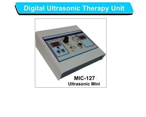 Mini Ultrasonic Therapy Unit