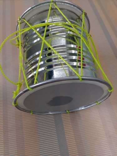 Baby Dhol - Metal Drum, 72 x 72 Inch Size , Non-Electric Design, Weighs 10-30 Kilograms for Vibrant Cultural Celebrations