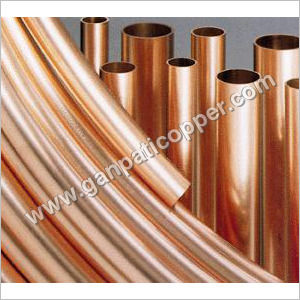 Reddish Brown Copper Water Pipes