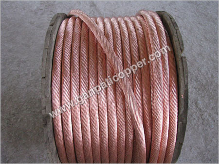 Copper Twill Braided Wire