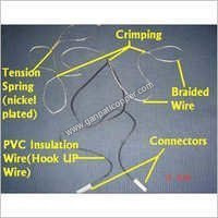 Braided Copper Wire Assembly - Color: Multicolor