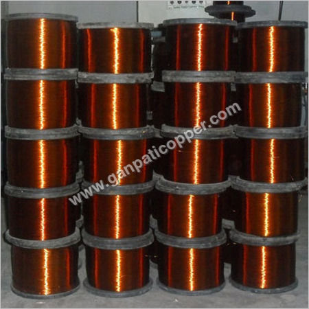 Dark Orange Polyester Enameled Round Copper Wire