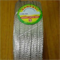 Braided Tinned Coated Copper Wire - Color: Silver