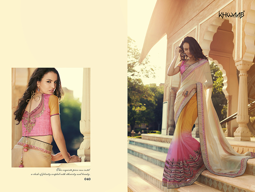 HEAVY BORDERED SAREE