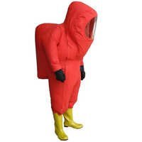 Chemical Pressure Suit - Color: Red