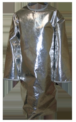 Aluminized Surgeon Style Back Open Apron By UNIQUE SAFETY SERVICES