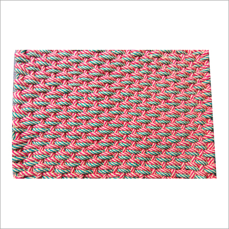 Pp Braided Crazy Mats Back Material: Woven Back