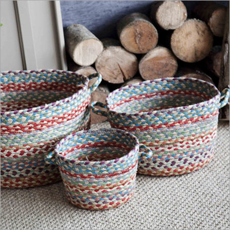 Multi Color Handcrafted Baskets