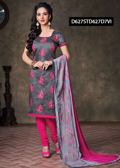 Chanderi Ladies Dress Material