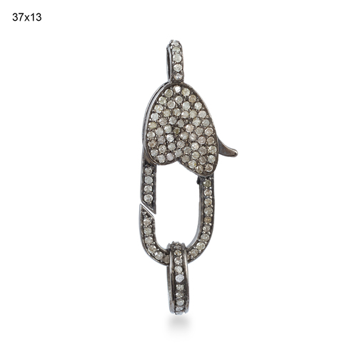 Diamond Pave Lobster Clasp