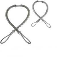 Whip Check - Mild Steel, 1/2"-4" Size | Silver Color, Ideal For Hydraulic Hose/air Hose Applications, Wire Diameter Options Available