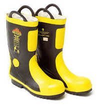 Yellow/Black Harvik Fire Fighting Shoes