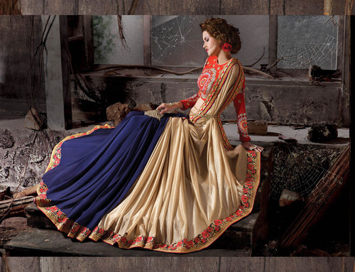 Fashionable Fancy Art Silk Georgette Saree