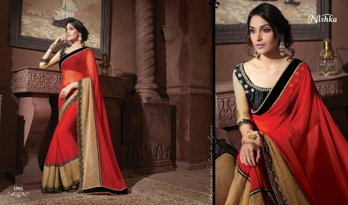 Vanessa Sarees, Georgette Sarees