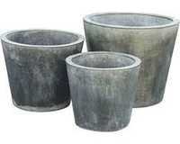 Garden Zinc Pots