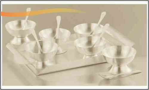 Polished Kitchenware Desert Set