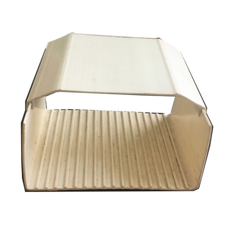 NFT Channel - PVC, 120x65 mm , UV Coated, Versatile Design for Hydroponic Growing of Flowers, Vegetables, Herbs & More