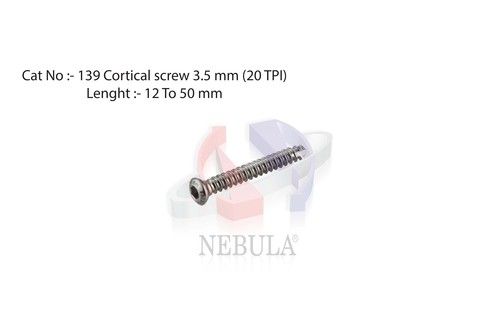 Cortical Screw Curved Angle: No