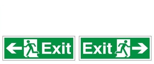 Escape Route / Fire Exit Signages
