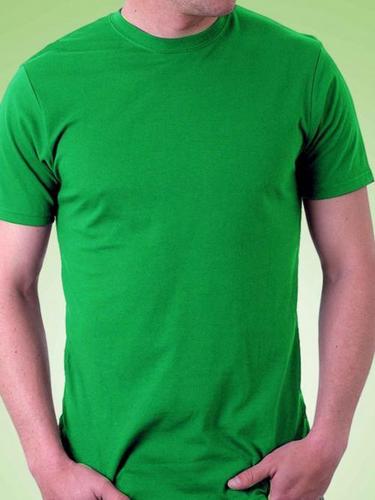 Round Neck Green T - Shirt