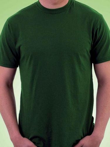 Round Neck Dark Green T - Shirt
