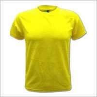 Round Neck Yellow T - Shirt