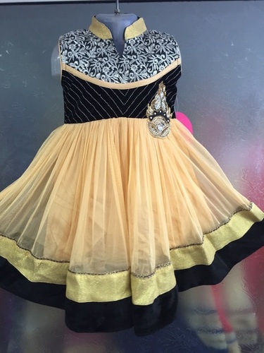 Kids Anarkali Designer Suit