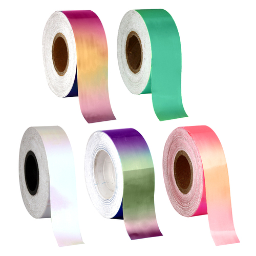 Fluorescent Iridescent Tapes